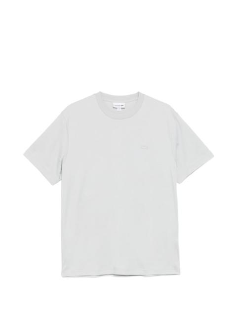 LACOSTE logo-patched round neck T-shirt