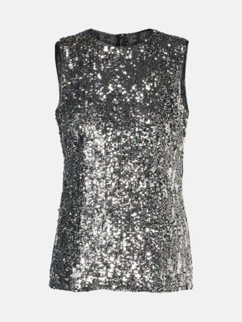 Dolce & Gabbana Sequined top