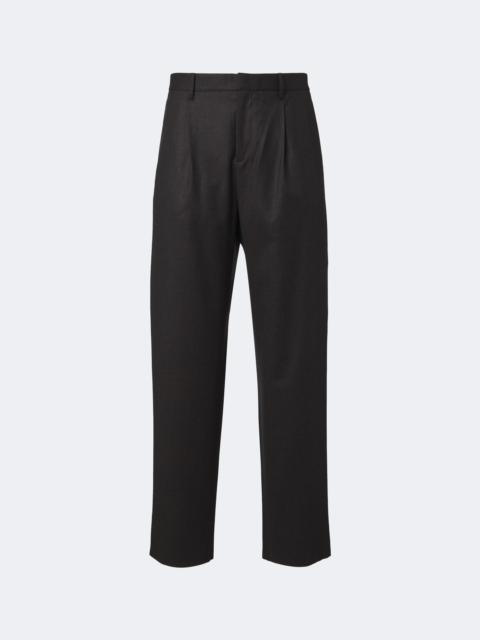 AGNONA Wool pleated straight pants