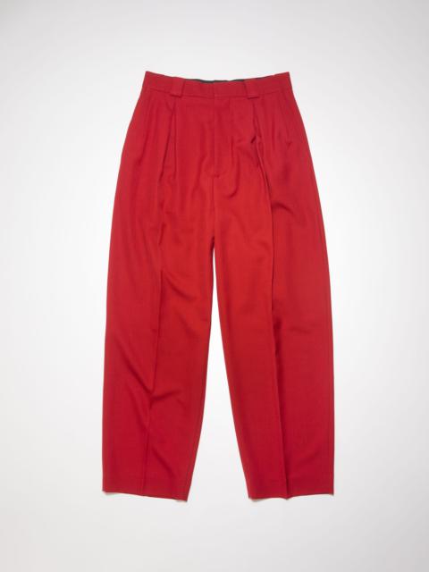 Acne Studios Tailored trousers - Cherry red