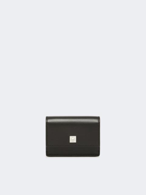 Max Mara PURSE Leather purse - BLACK