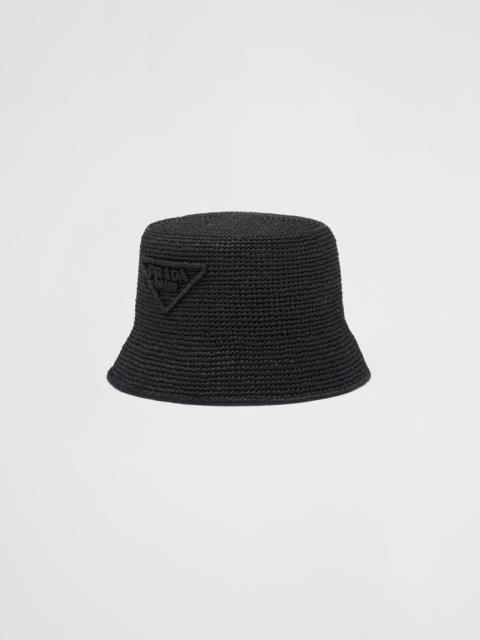 Prada Crochet bucket hat
