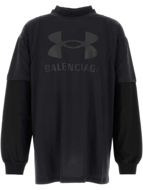 BALENCIAGA x Under Armour layered T-shirt