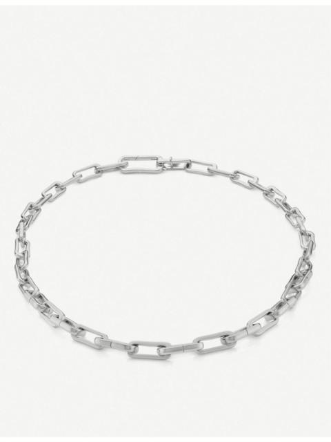 MONICA VINADER Alta Capture Charm sterling silver link necklace