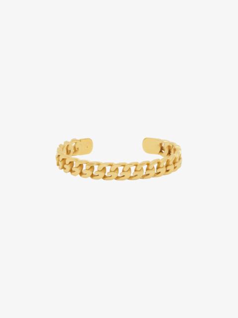 Givenchy G CHAIN OPEN BANGLE