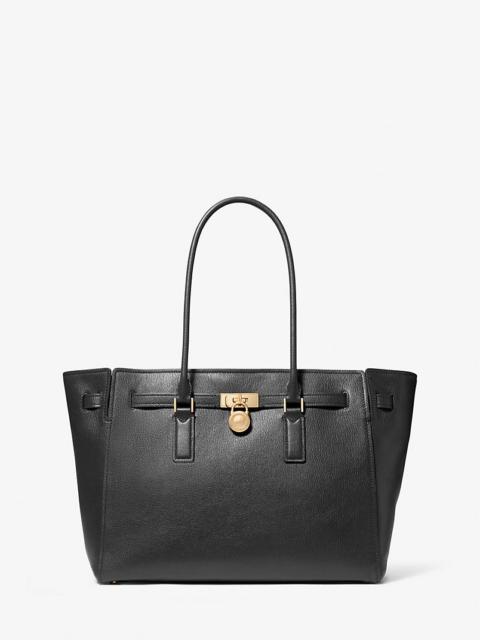 MICHAEL KORS Hamilton Moderne Large Leather Tote Bag