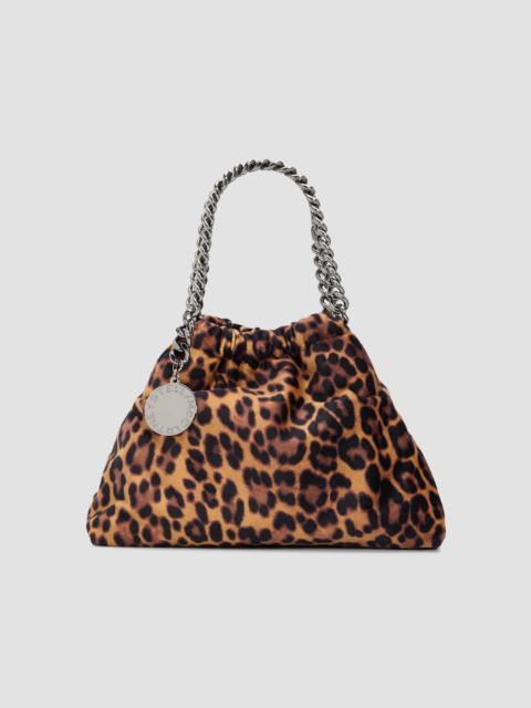 Stella McCartney Women's Falabella Mini Leopard-Print 3-Chain Shoulder Bag - Leopard