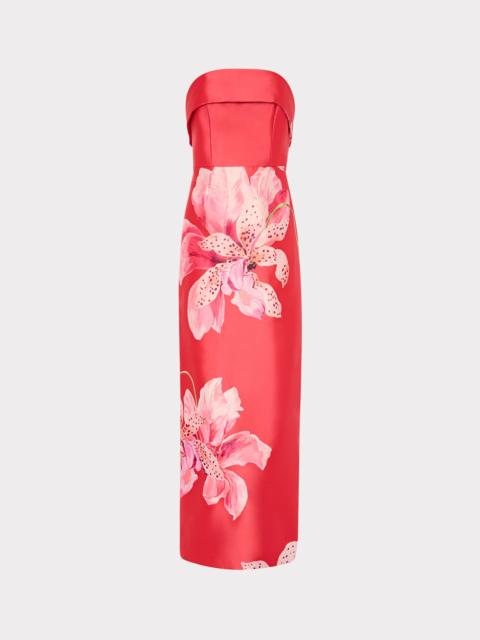 MILLY Ciara Printed Faille Dress