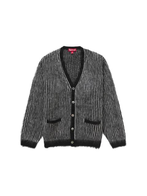トップス supreme lacoste stripe cardigan black Supreme Supreme LACOSTE Stripe Cardigan Black | REVERSIBLE