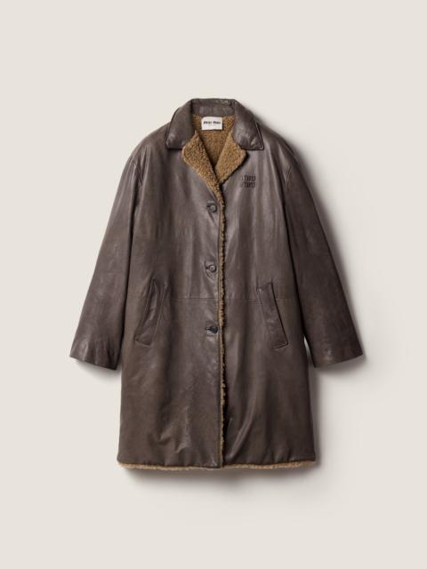 Miu Miu Leather coat