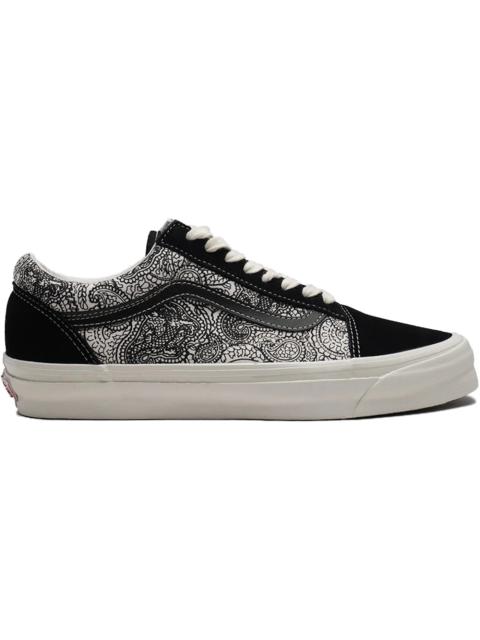 Vans Vault Old Skool Black White Paisley