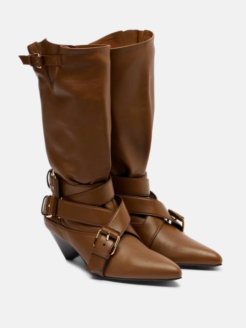 Zimmermann Orla 50 leather knee-high boots