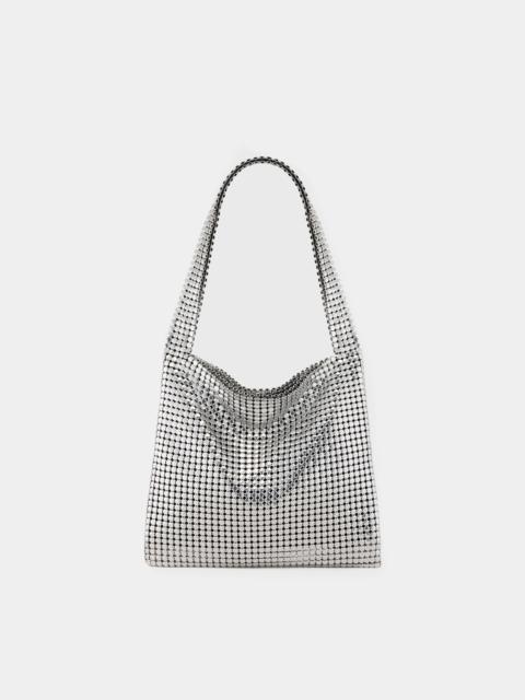 SILVER PIXEL BAG