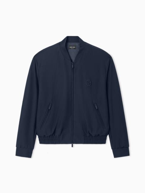 GIORGIO ARMANI TECHNICAL WAFFLE BLOUSON