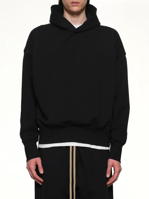 Fear of God Logo Hoodie in Black