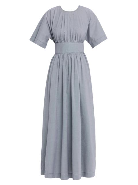FAITHFULL Women's Oda Gingham Maxi Dress - Blue