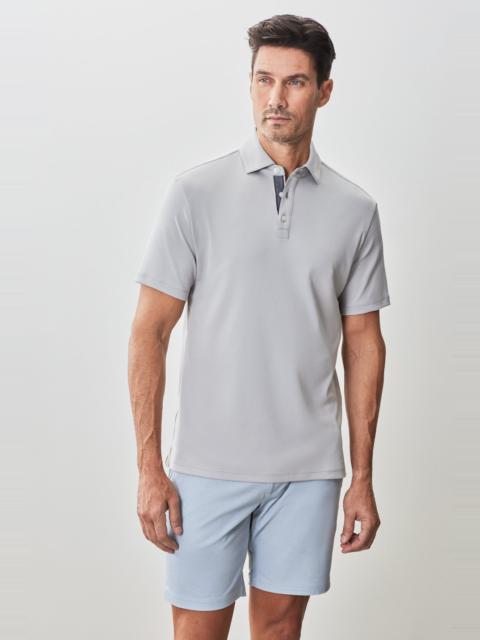 ROBERT BARAKETT The Barakett Herringbone Polo