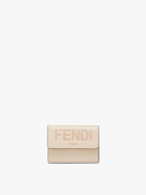 FENDI Pink leather wallet