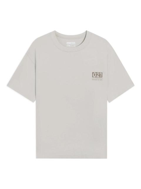 Li-Ning BadFive Hood Graphic Shanghai City Limited T-shirt 'Grey' AHSSB05-1