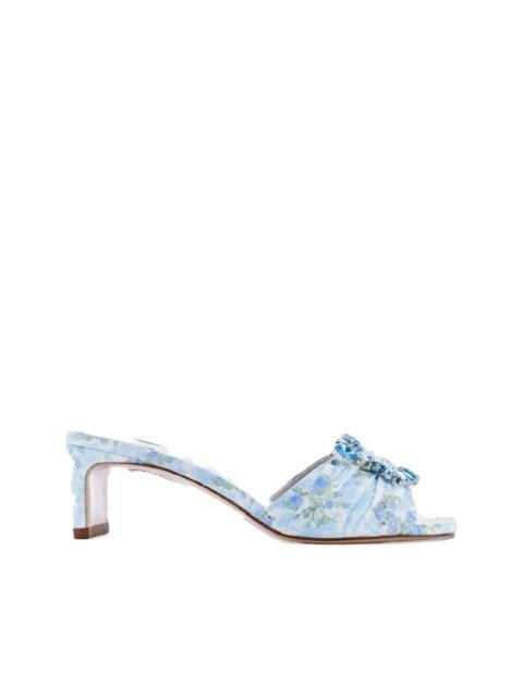SOPHIA WEBSTER x LoveShackFancy 50mm heeled sandals