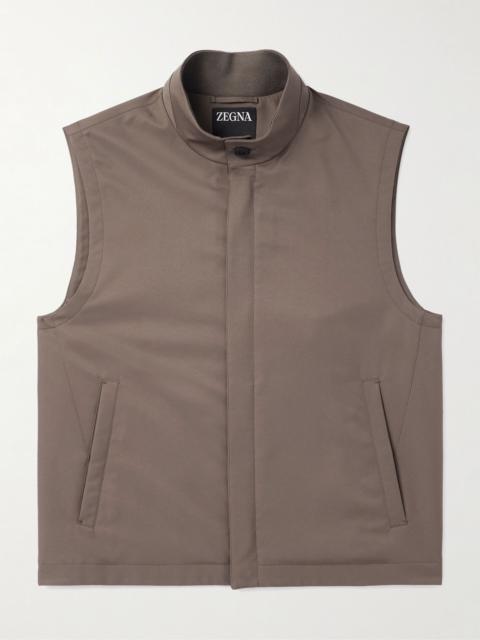 ZEGNA Slim-Fit Shell Gilet Brown