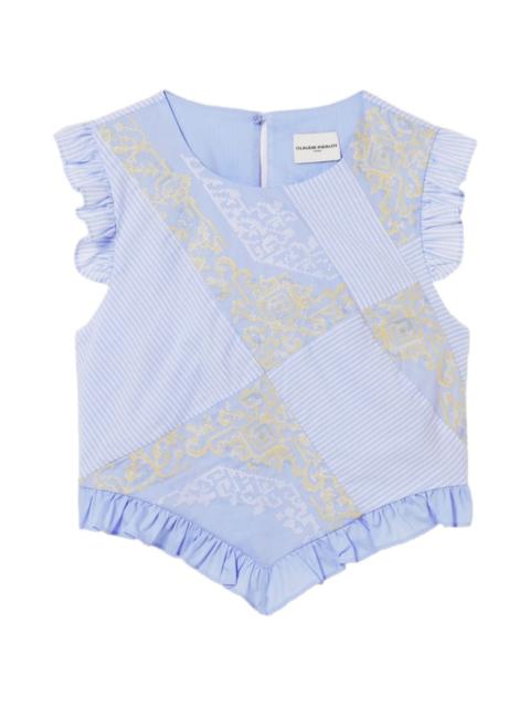 Claudie Pierlot ruffled top