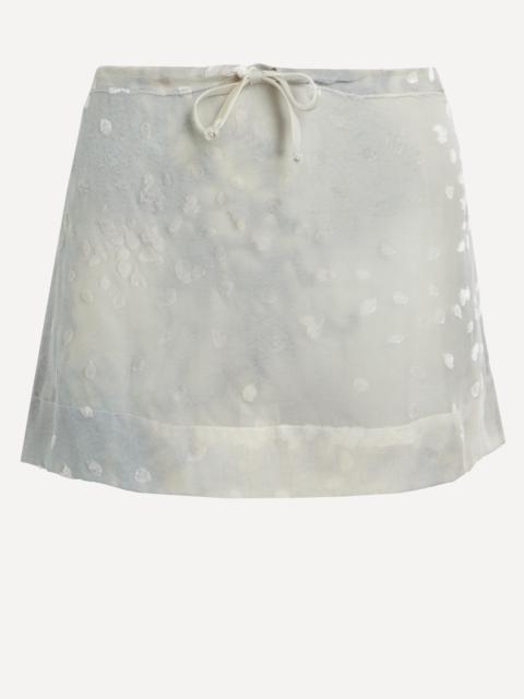 paloma wool Dee Velvet Devoré Skirt