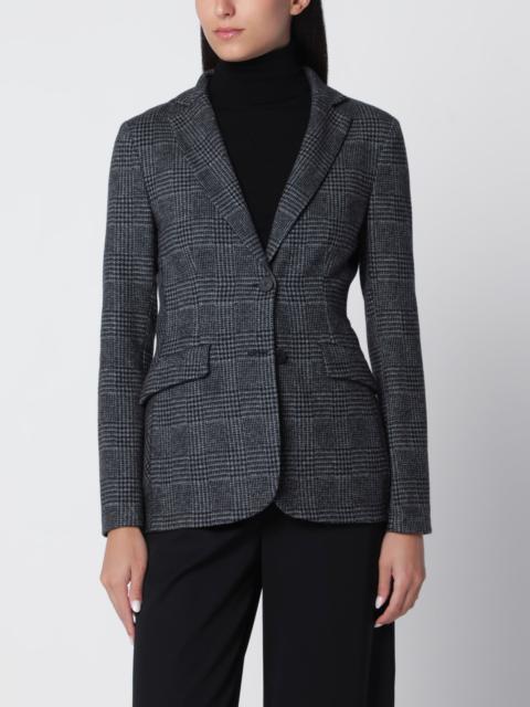 Harris Wharf London Single-breasted Prince of Wales check jacket