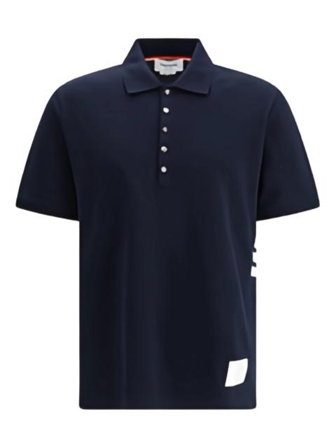 Thom Browne Short Sleeve Rib Cuff Polo