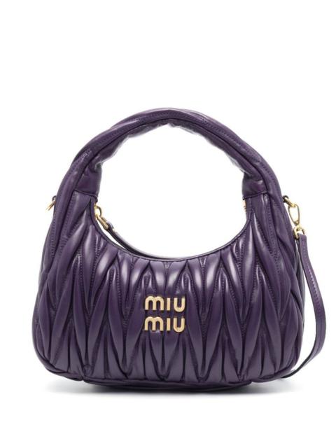 Miu Miu MIU MIU MINI WANDER MATELASSÉ SHOULDER BAG