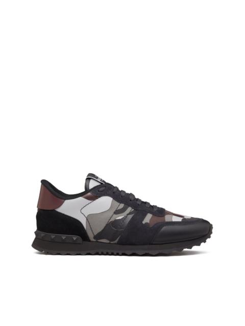 Valentino Camouflage Rockrunner low-top sneakers