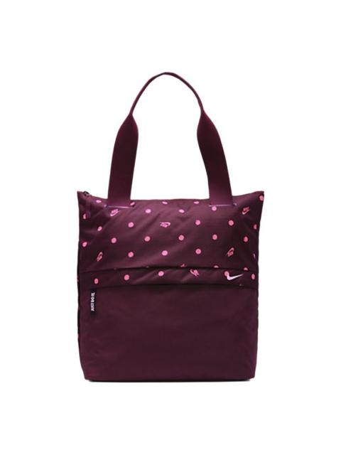 Nike (WMNS) Nike Sportswear Radiate Tote Bag 'Burgundy' BA6187-681