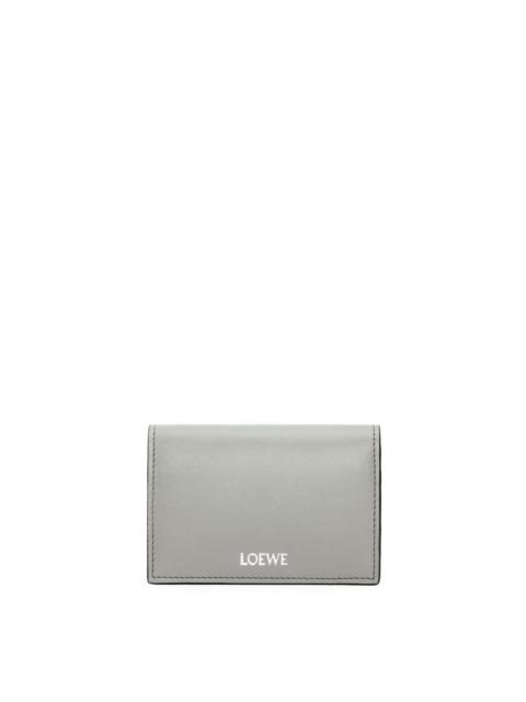 Loewe Slim bifold cardholder in shiny nappa calfskin