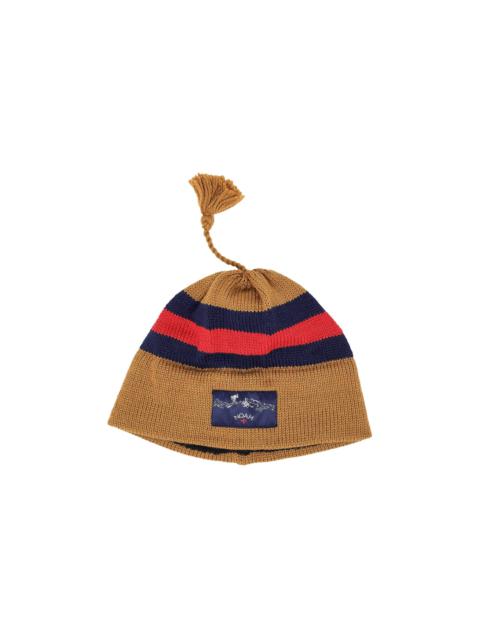 Noah Wool Ski Hat 'Tan/Navy/Red'