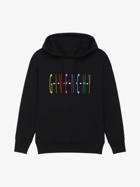 Givenchy GIVENCHY REGULAR FIT HOODIE IN COTTON JERSEY