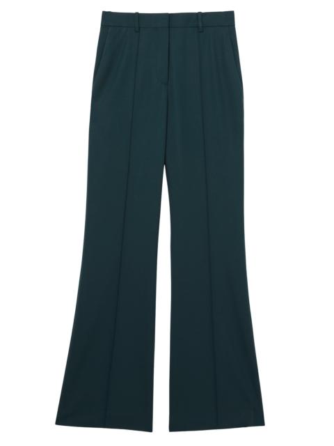 REISS Women's Jade Wide-Leg Trousers - Green