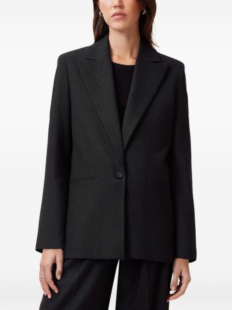 ALLSAINTS Pinnie pinstripe single-breasted blazer