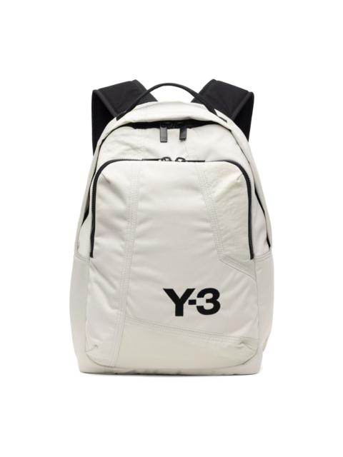 Y-3 White Classic Backpack