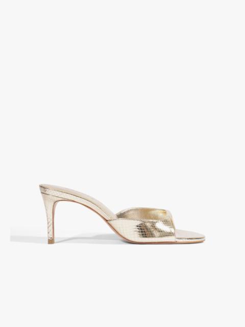 SCHUTZ Arlette Mule Metallic Sandal