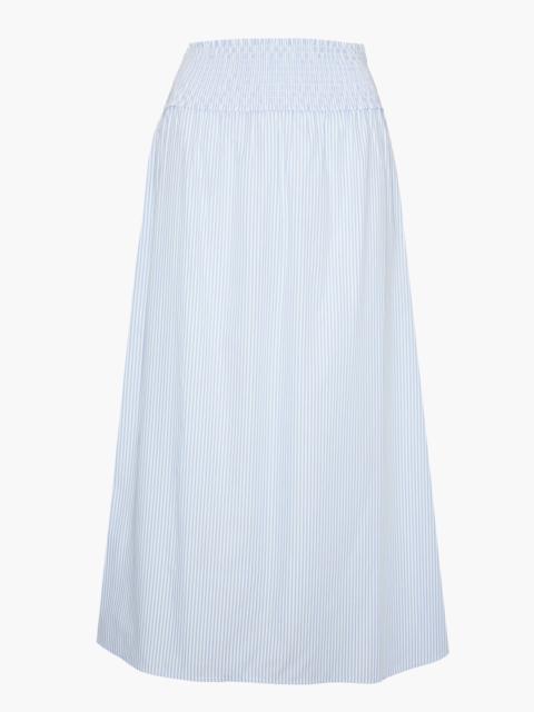 Hill House Home The Delphine Nap Skirt - Blue/White Stripe