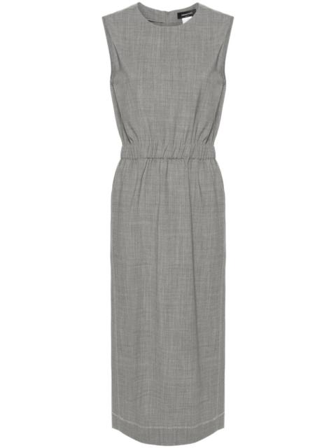 FABIANA FILIPPI contrast-stitching sleeveless dress