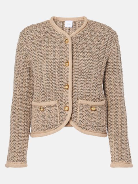 PATOU Wool and alpaca cardigan