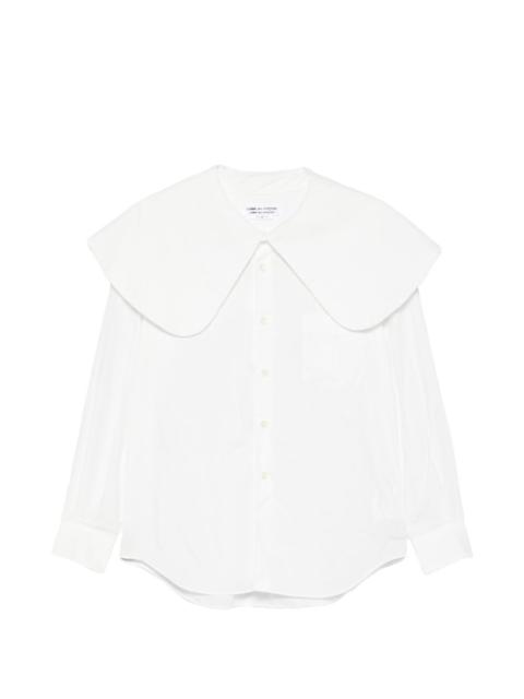 Comme Des Garçons oversized-collar shirt