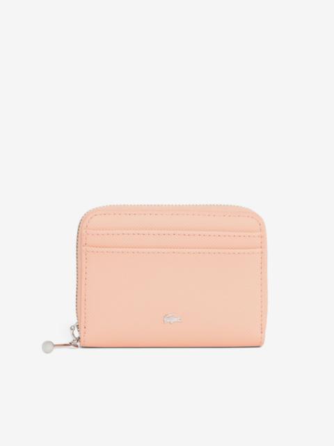 LACOSTE Daily City zip cardholder wallet