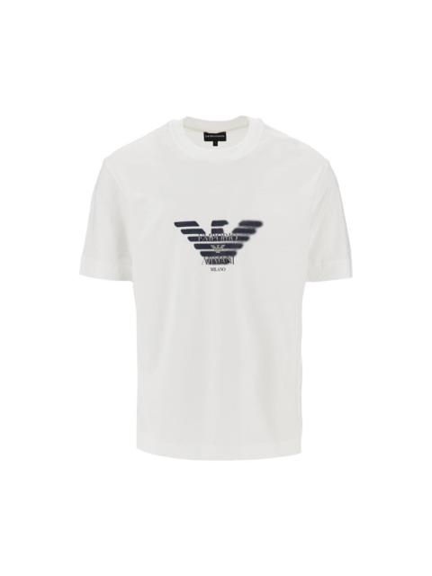 EMPORIO ARMANI JERSEY T-SHIRT WITH LOGO PRINT