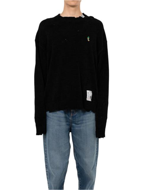 Maison MIHARAYASUHIRO Distressed Knit Sweater
