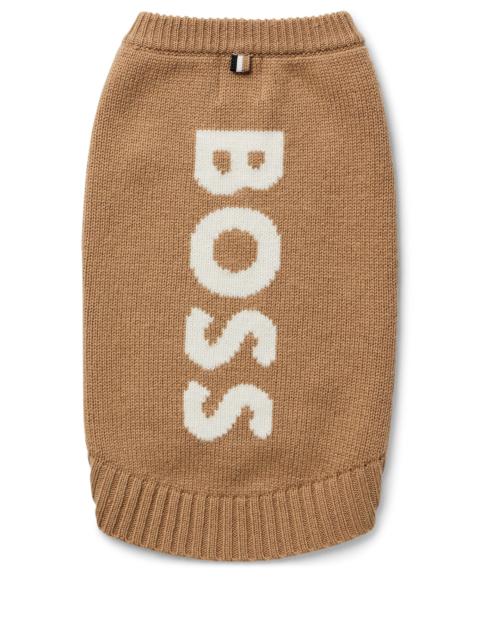 BOSS DOG SWEATER IN WOOL AND CASHMERE
