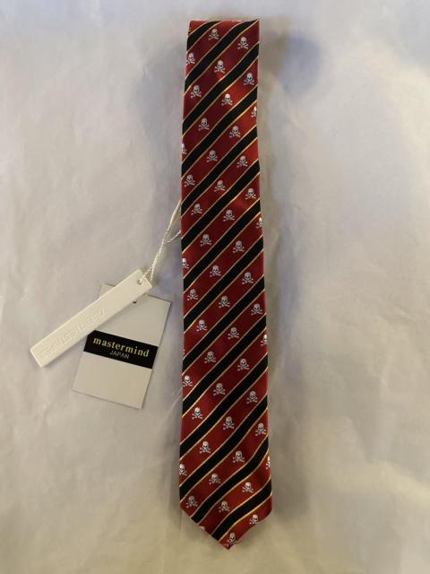 mastermind JAPAN mastermind Japan × OVERTHESTRiPES Red Black Diagonal Stripe Silk Tie