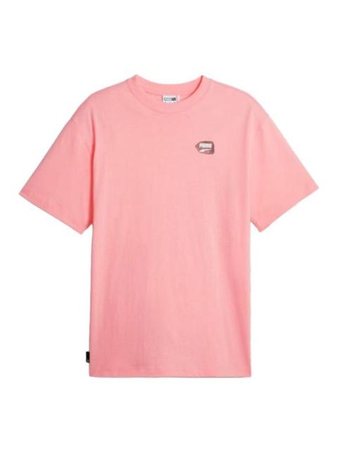 PUMA PUMA DOWNTOWN Graphic Tee 'Peach Smoothie' 621269-63