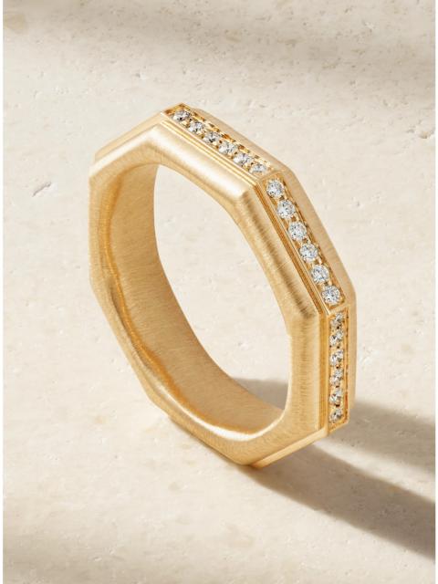 MARIE LICHTENBERG Baba 18-karat Gold Diamond Ring
